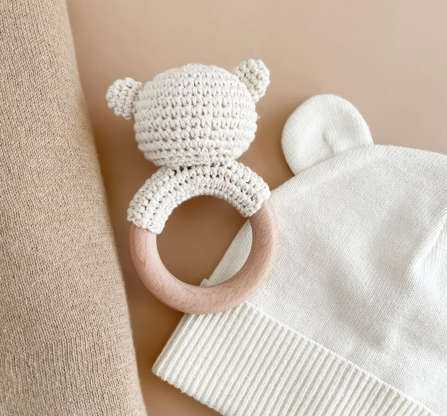 Bear Rattle Teether