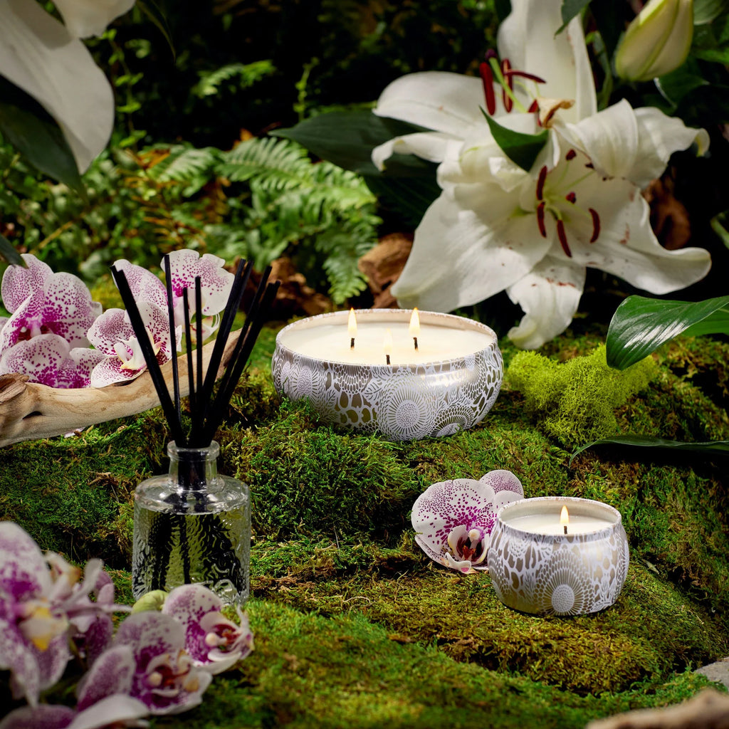 Mokara Orchid Mini Tin Candle | In Shoppe Pickup Only