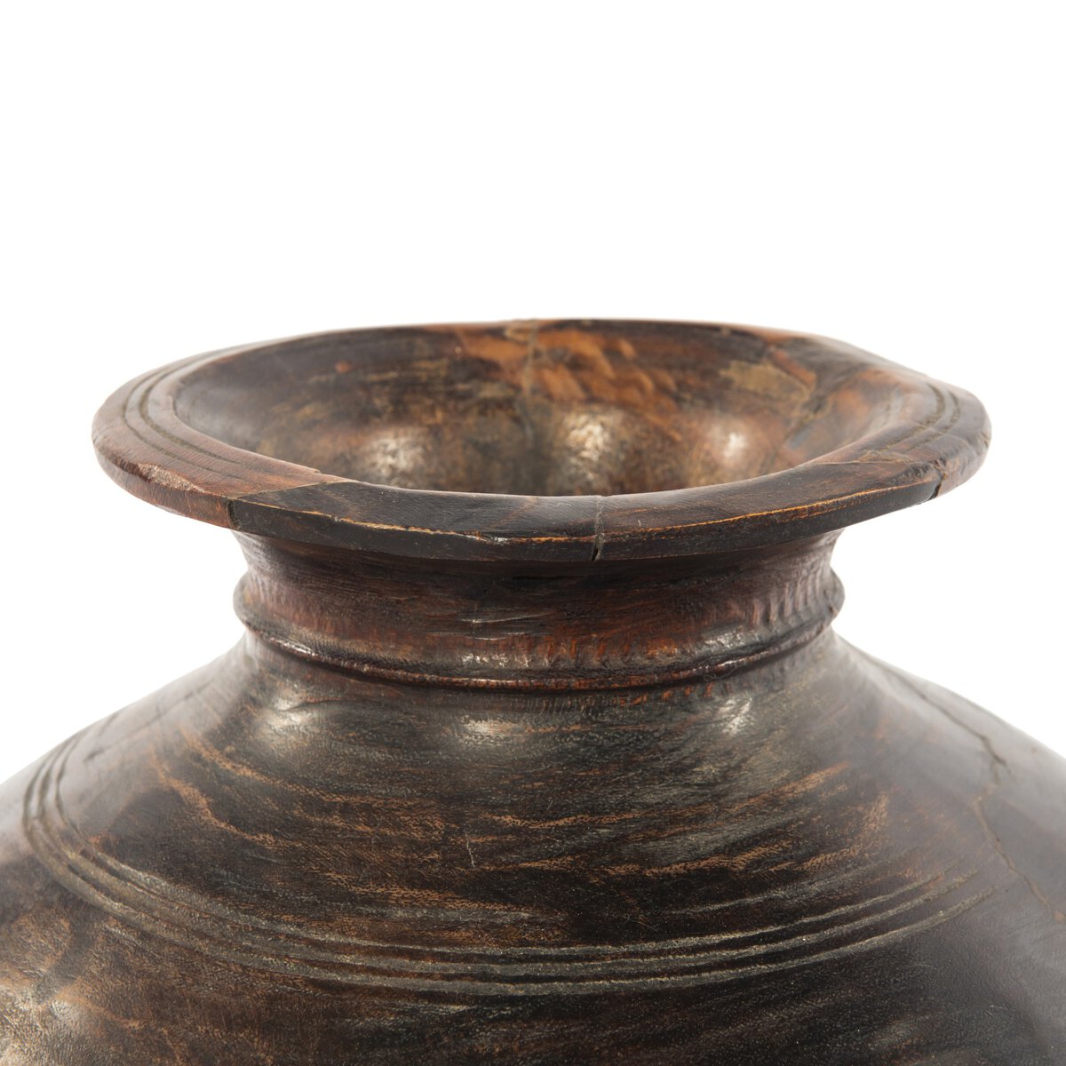 Found Wooden Jar | In Shoppe Pickup Only