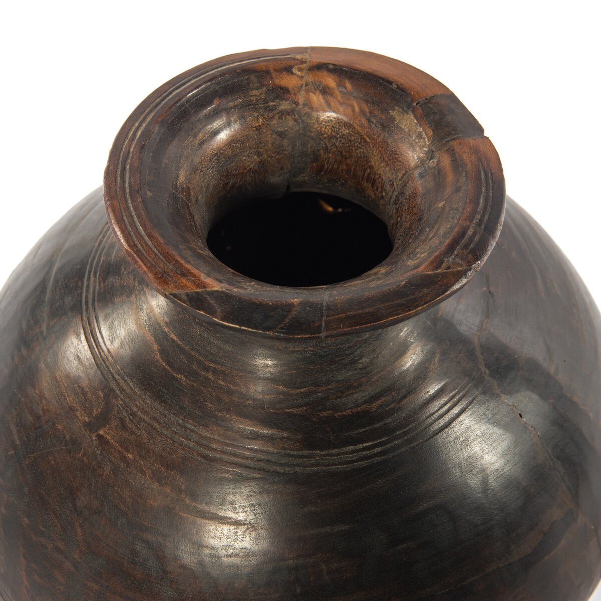 Found Wooden Jar | In Shoppe Pickup Only