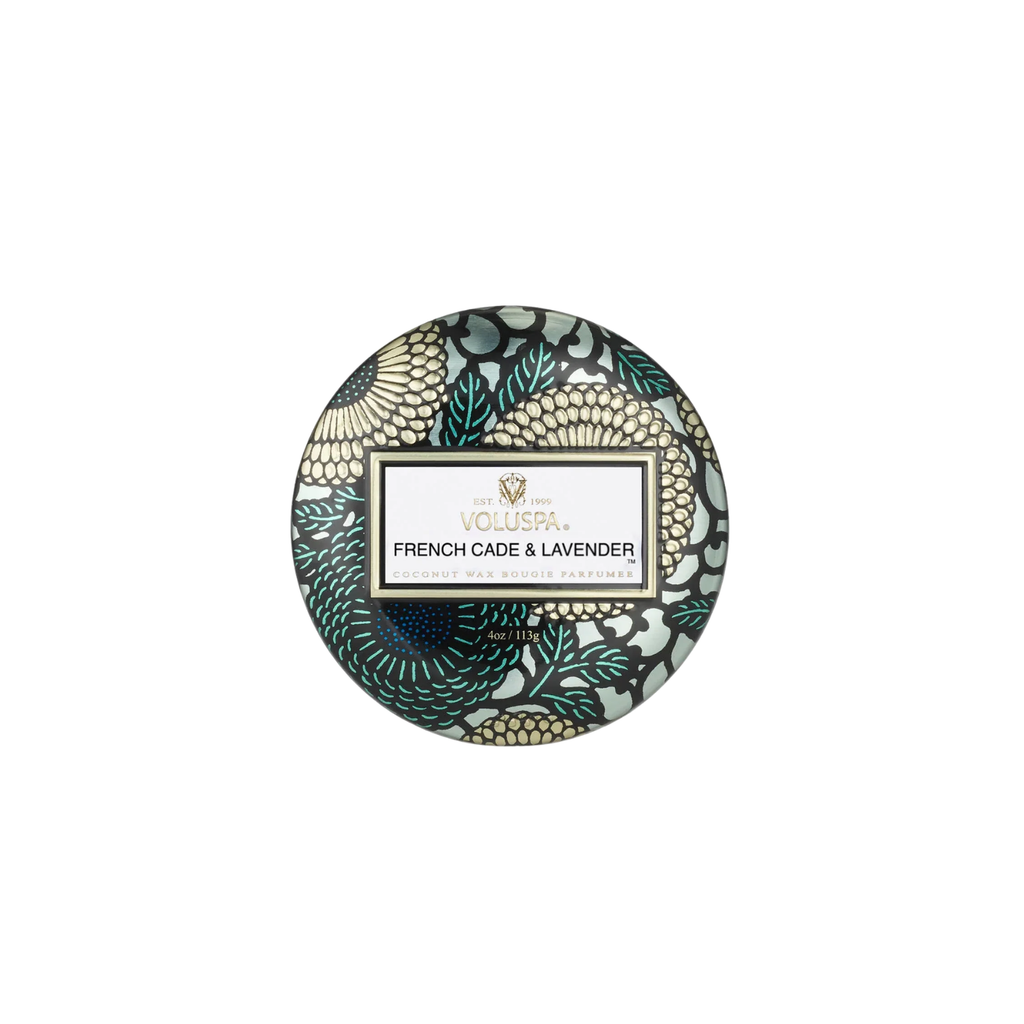 French Cade Lavender Mini Tin Candle | In Shoppe Pickup Only
