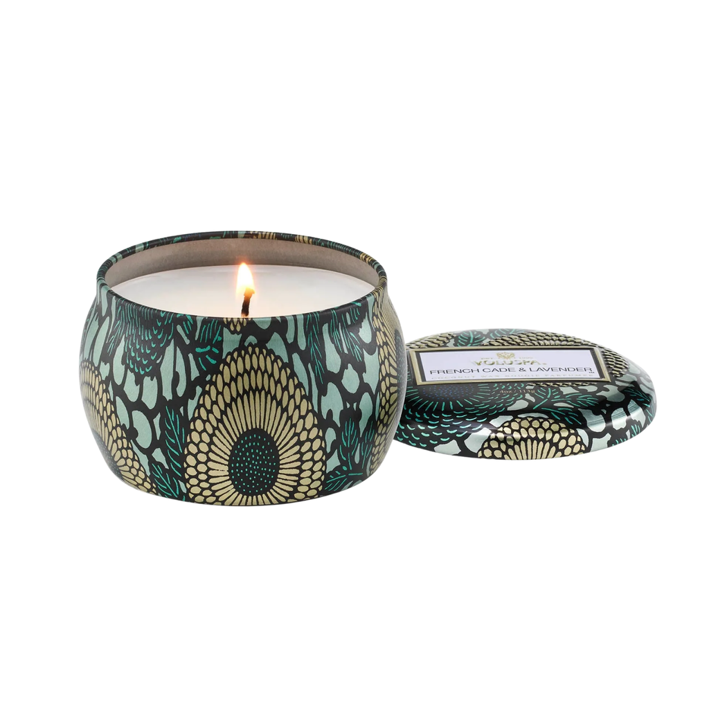 French Cade Lavender Mini Tin Candle | In Shoppe Pickup Only