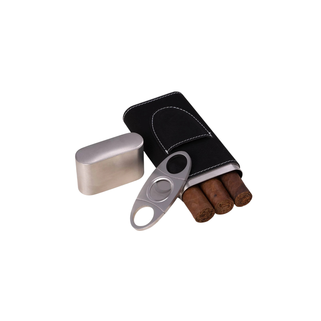 Harrison Cigar Case & Cutter