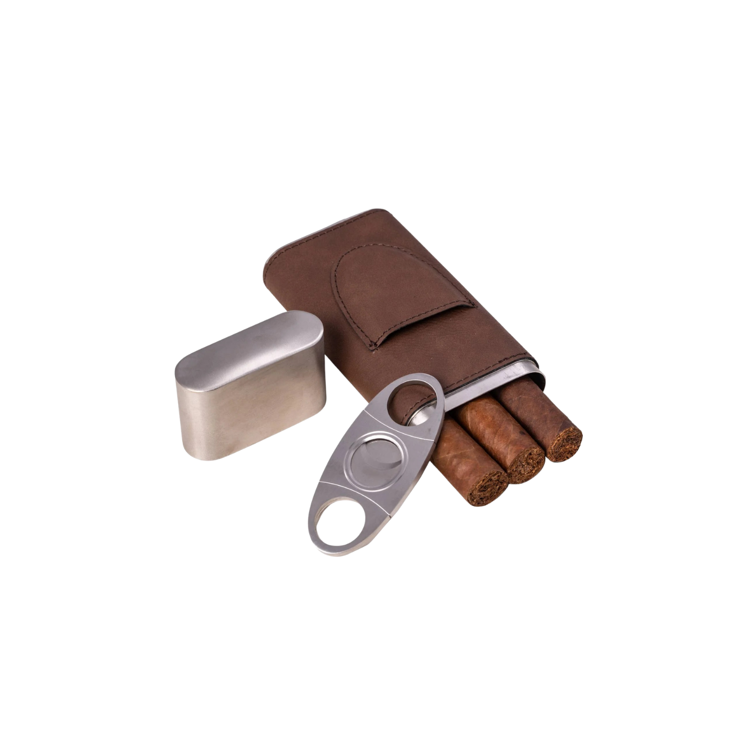 Harrison Cigar Case & Cutter
