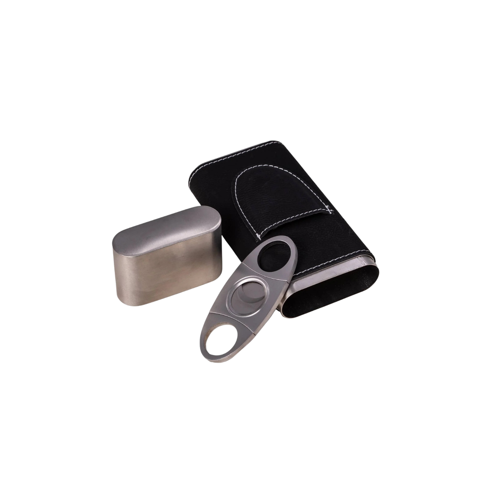 Harrison Cigar Case & Cutter