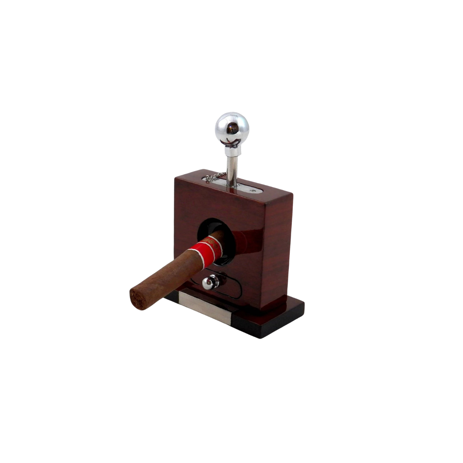 Henry Wood Table Top Cigar Cutter
