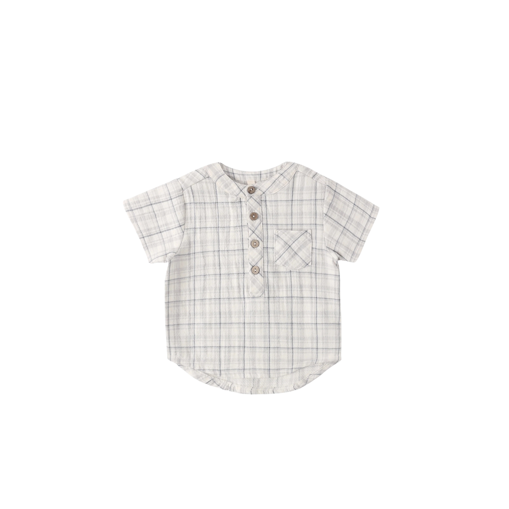 Jaxson Shirt | Blue Plaid