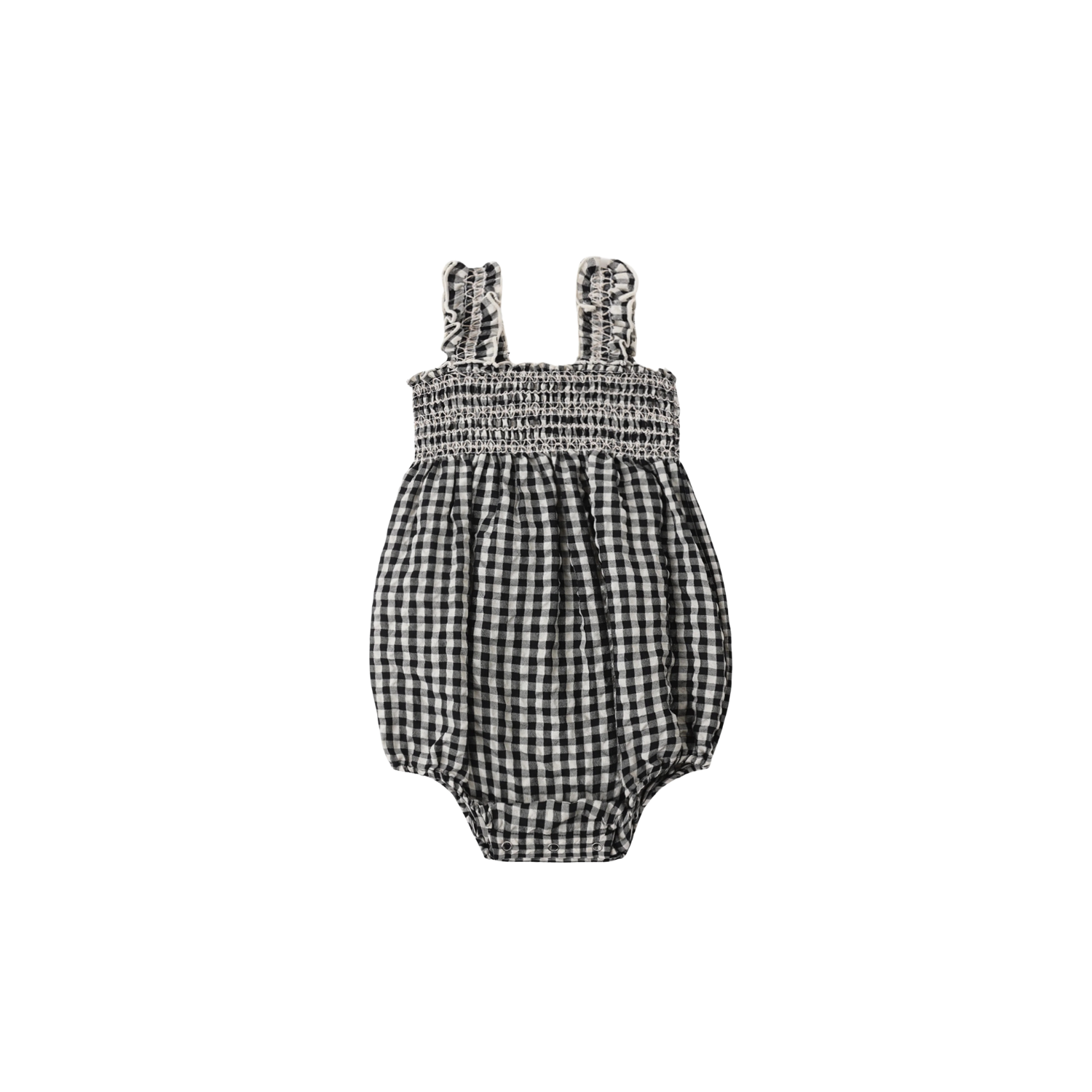 Julia Romper | Black Check