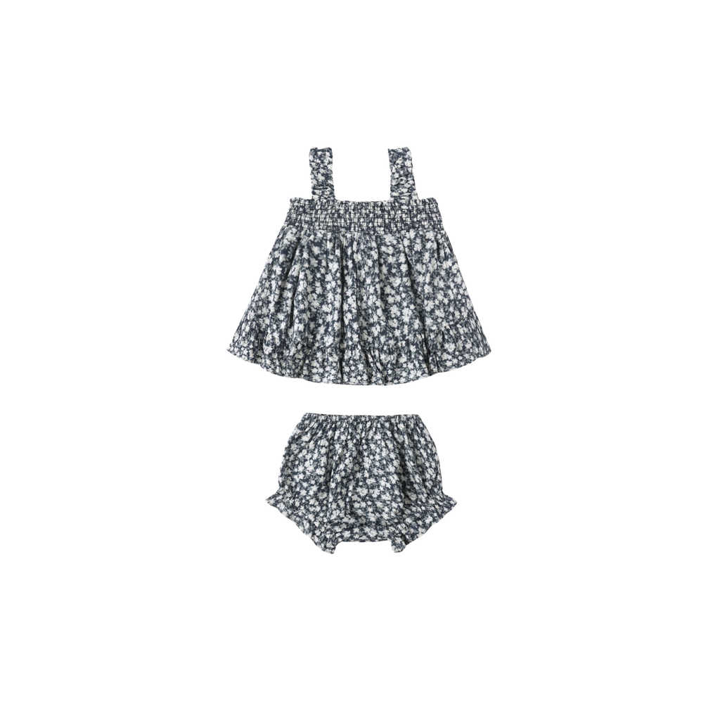 Lala Set | Navy Floral