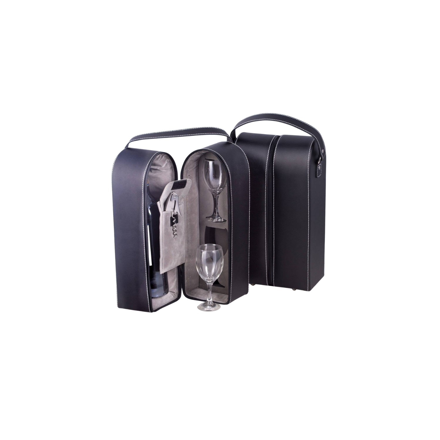 Leather Wine Caddy | In Shoppe Pickup Only