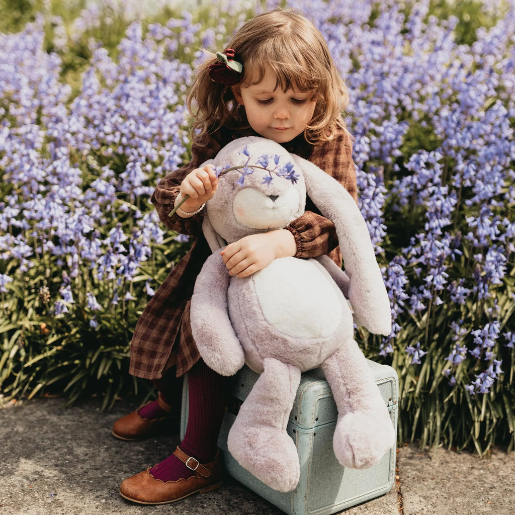 Big Nibble Bunny | Lilac Marble