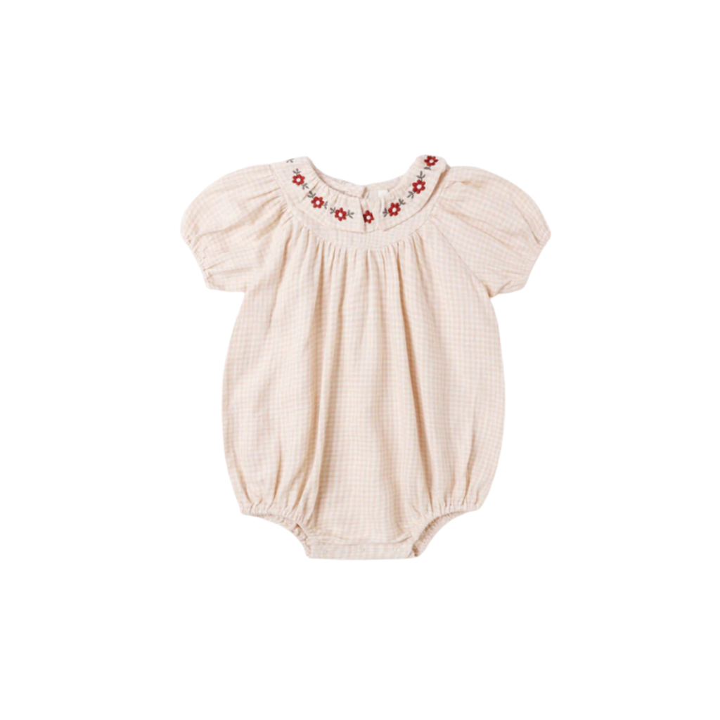 Lula Romper | Petal Gingham