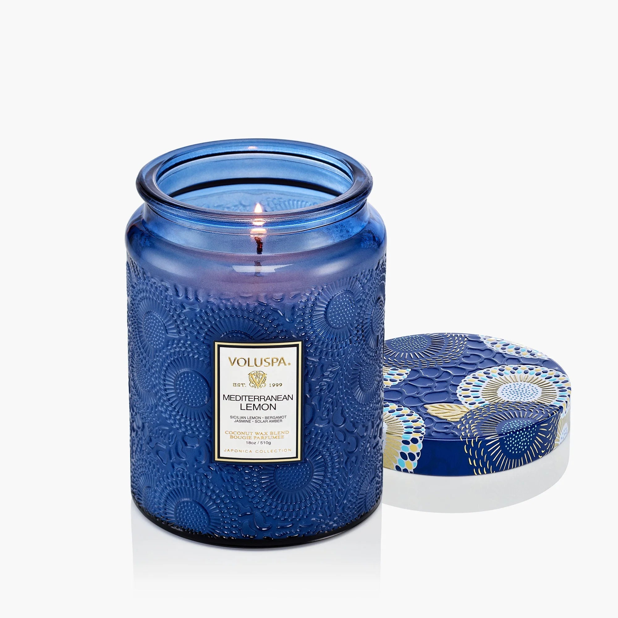 Mediterranean Lemon Large Jar Candle | In Shoppe Pickup Only