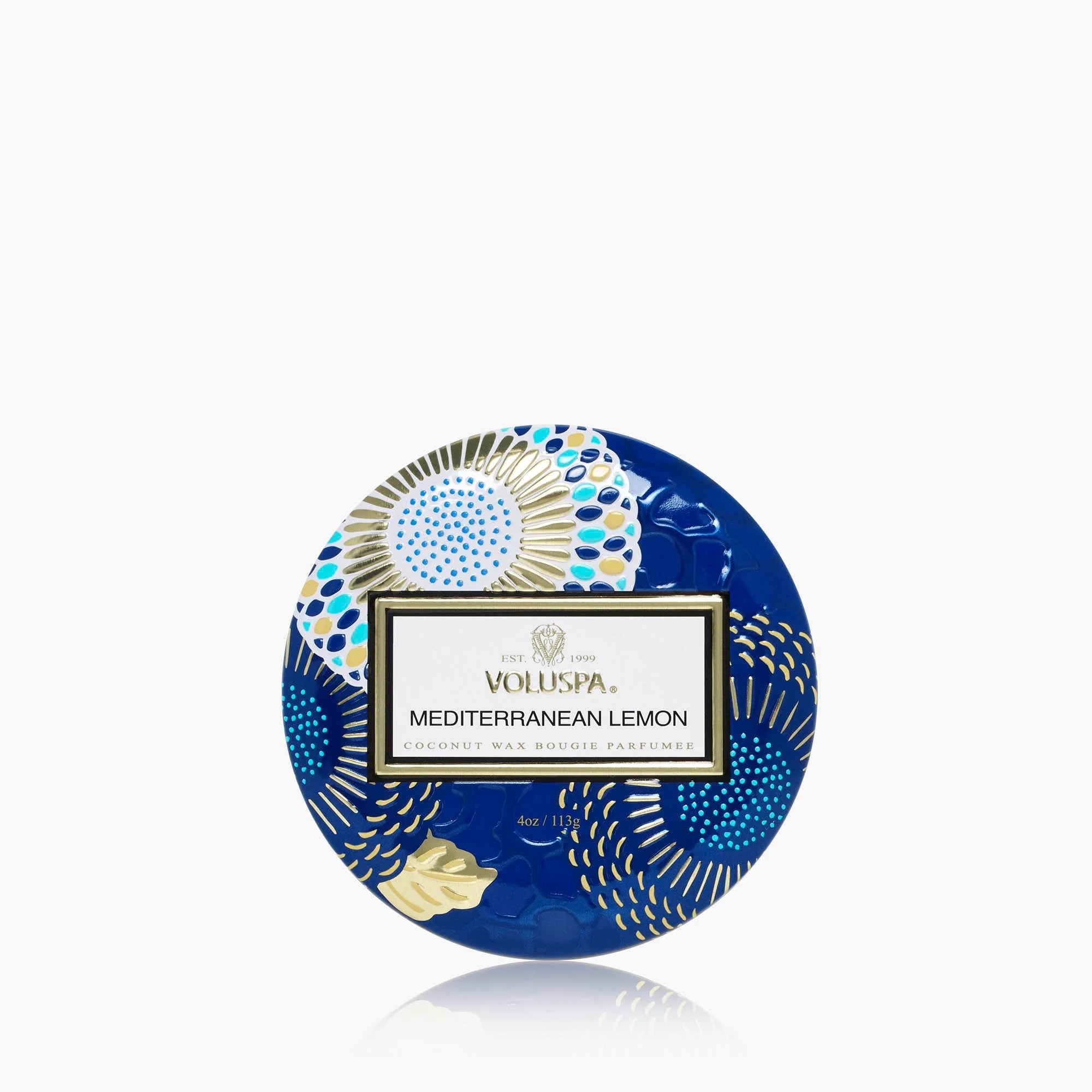 Mediterranean Lemon Mini Tin Candle | In Shoppe Pickup Only