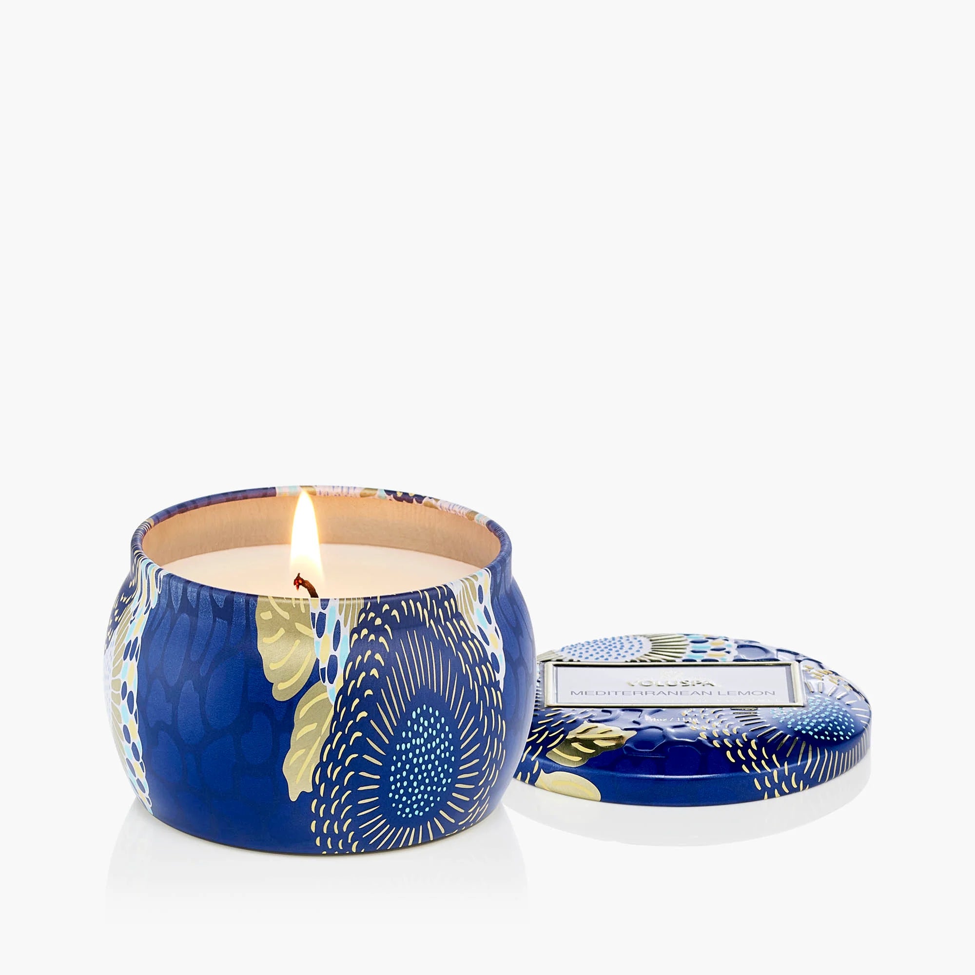 Mediterranean Lemon Mini Tin Candle | In Shoppe Pickup Only