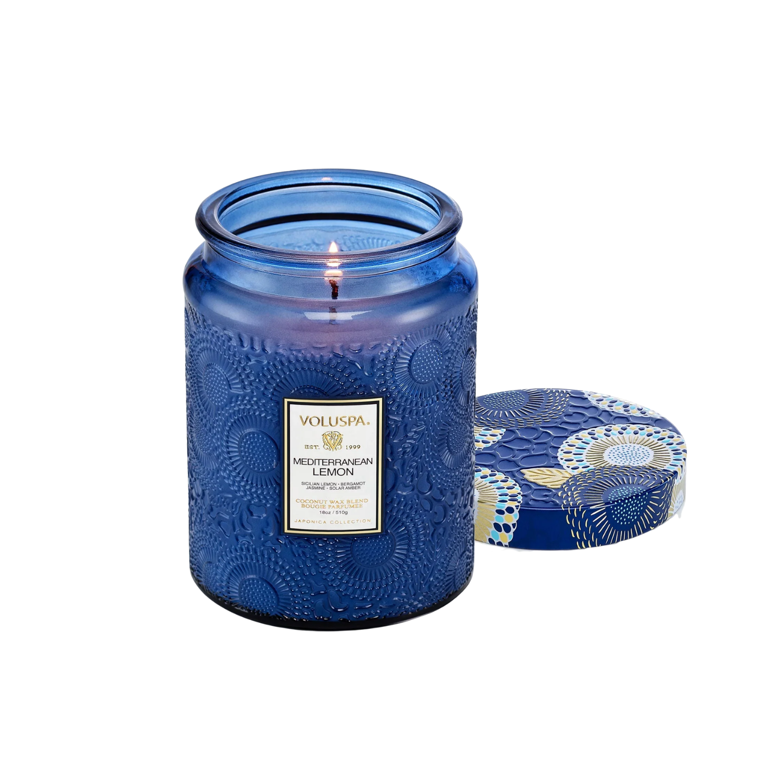 Mediterranean Lemon Large Jar Candle | In Shoppe Pickup Only