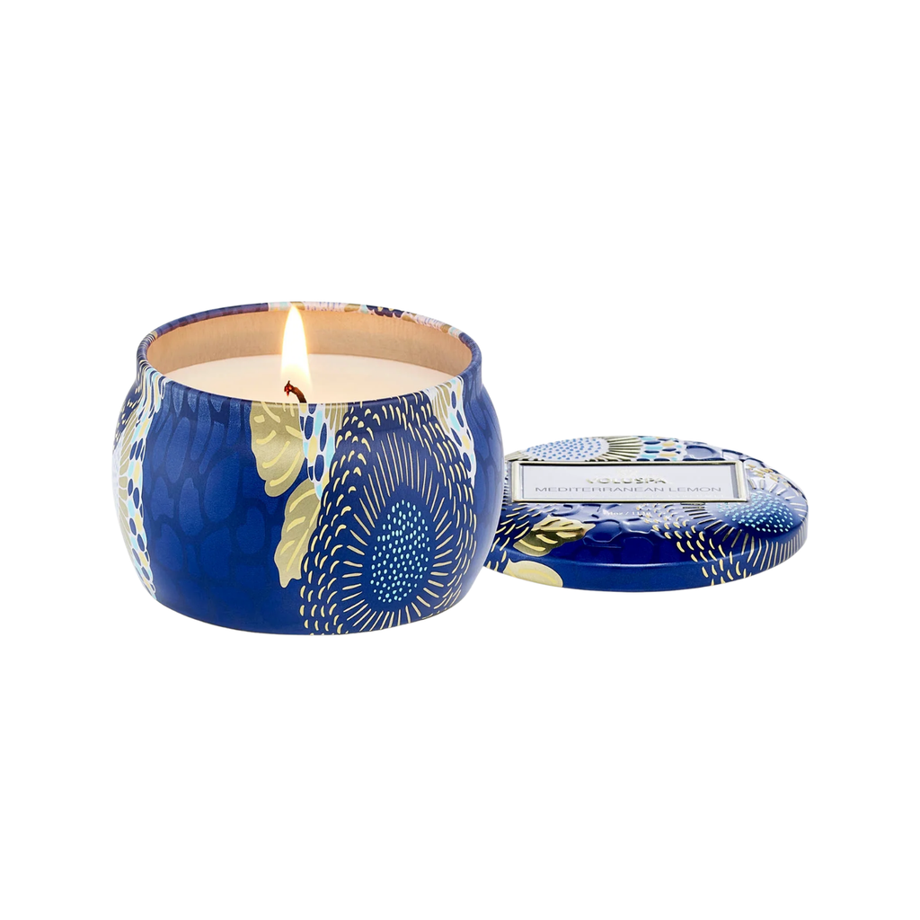 Mediterranean Lemon Mini Tin Candle | In Shoppe Pickup Only