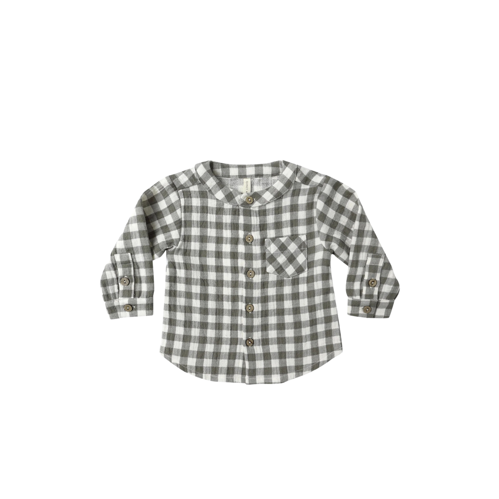 Milo Shirt | Forest Check