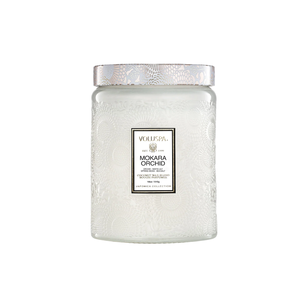 Mokara Orchid Large Jar Candle | In Shoppe Pickup Only