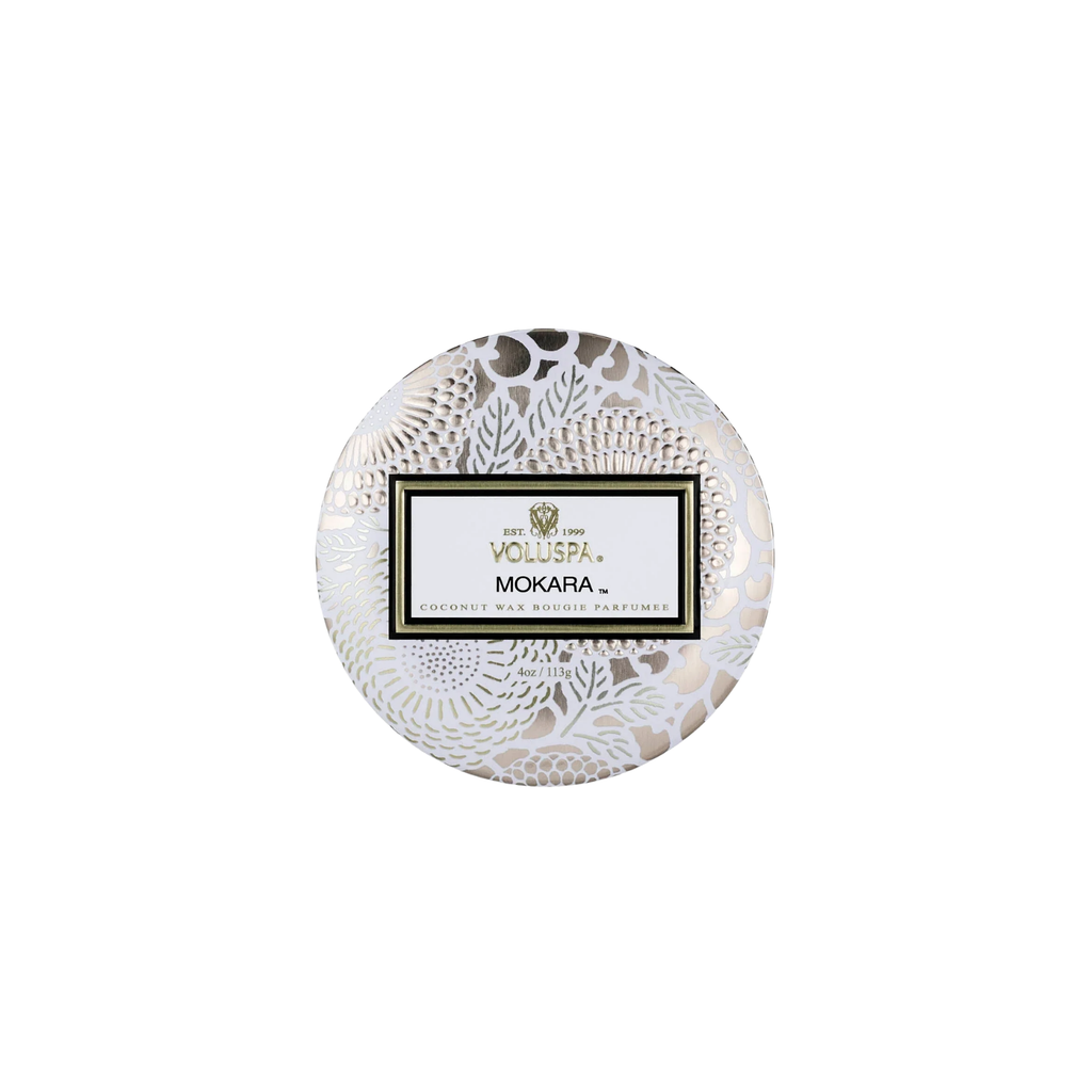 Mokara Orchid Mini Tin Candle | In Shoppe Pickup Only