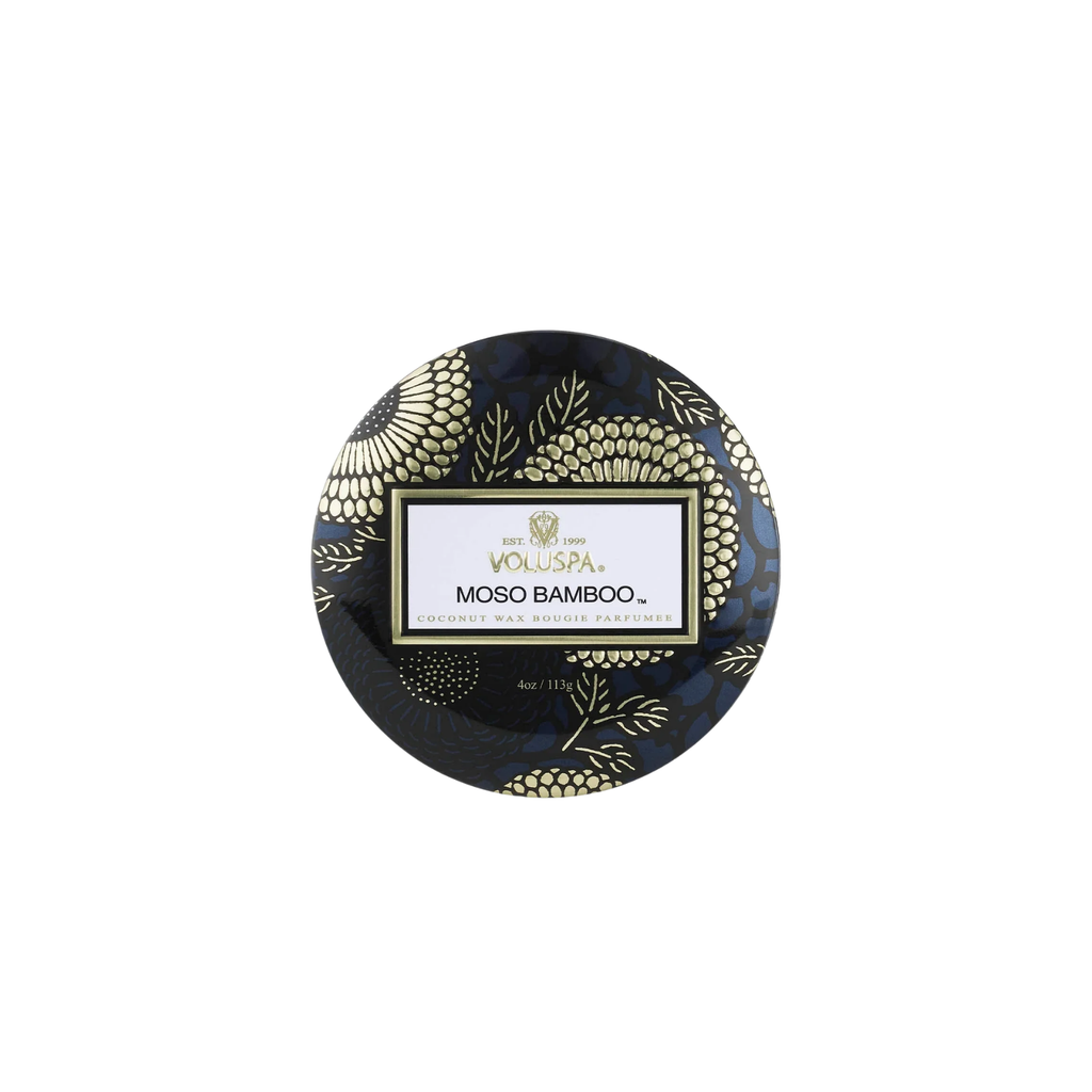Moso Bamboo Mini Tin Candle | In Shoppe Pickup Only
