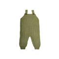 Cotton Brioche Overalls | Moss