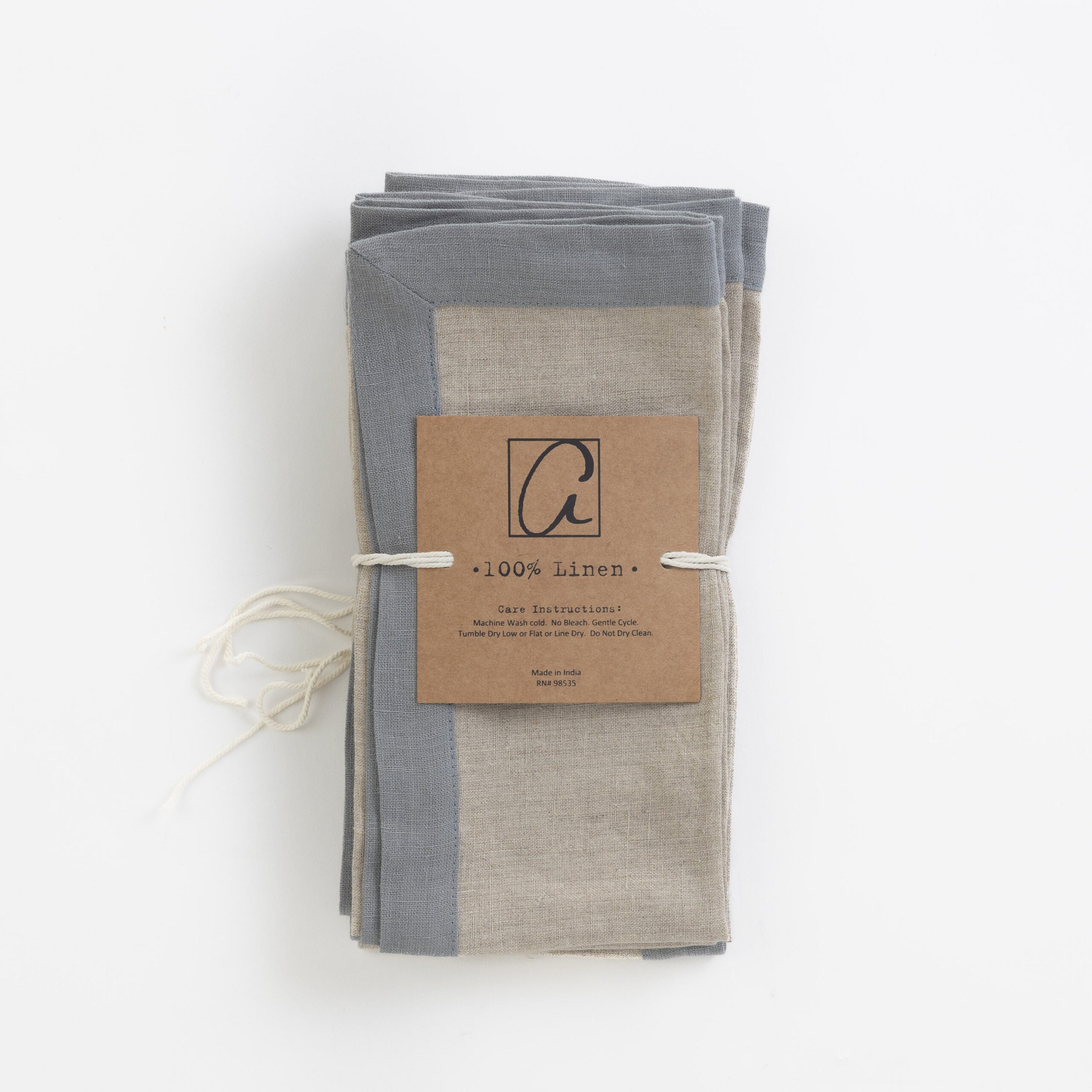 Cartwright Dinner Napkins | Mineral