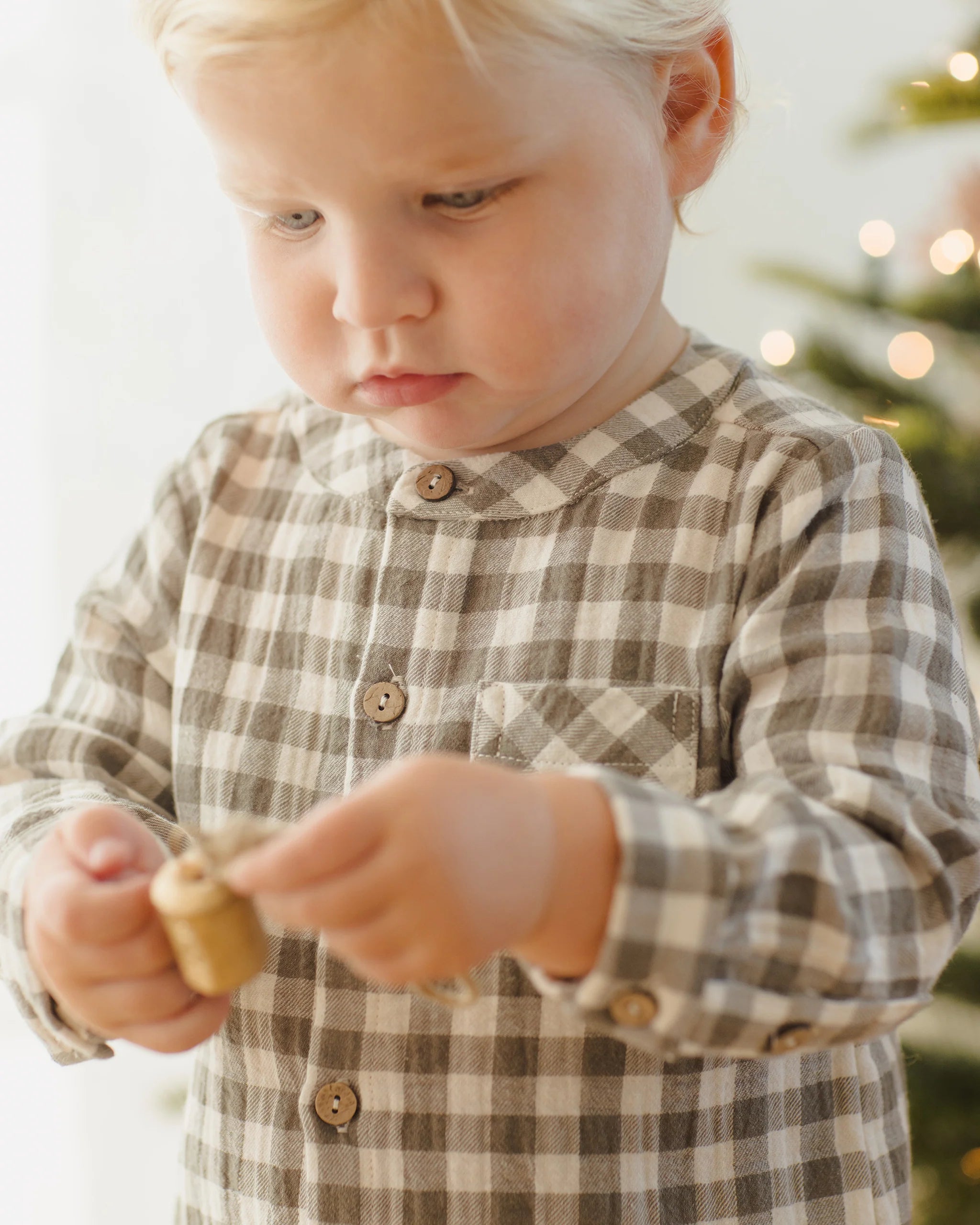 Milo Shirt | Forest Check