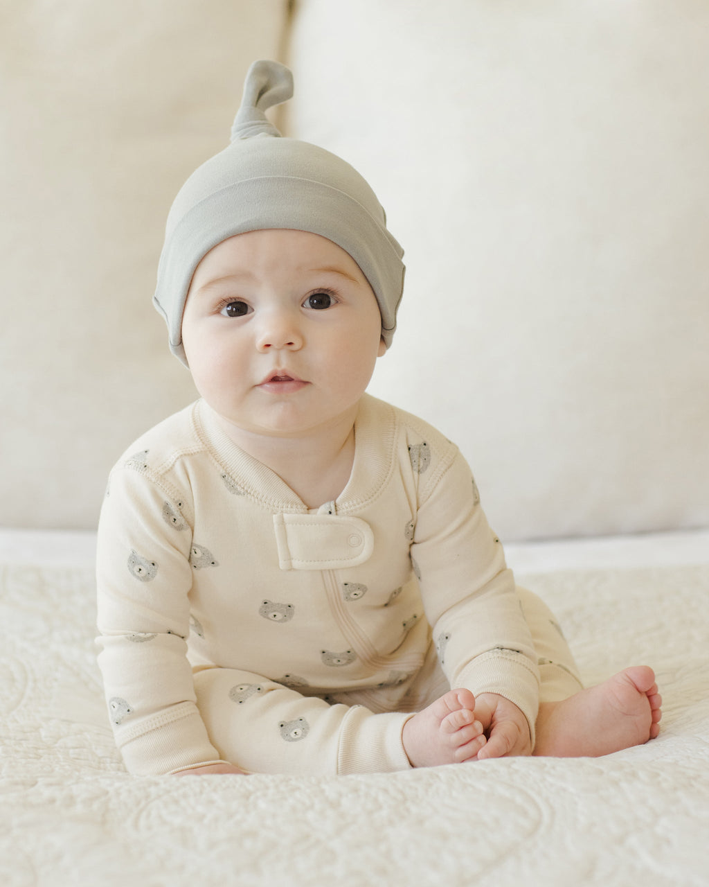 Zip Long Sleeve Sleeper l Bears