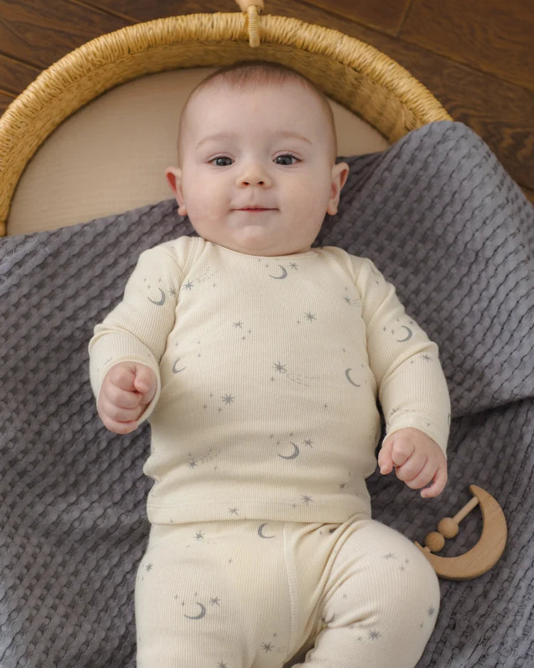 Ribbed Tee & Legging Set | Celestial