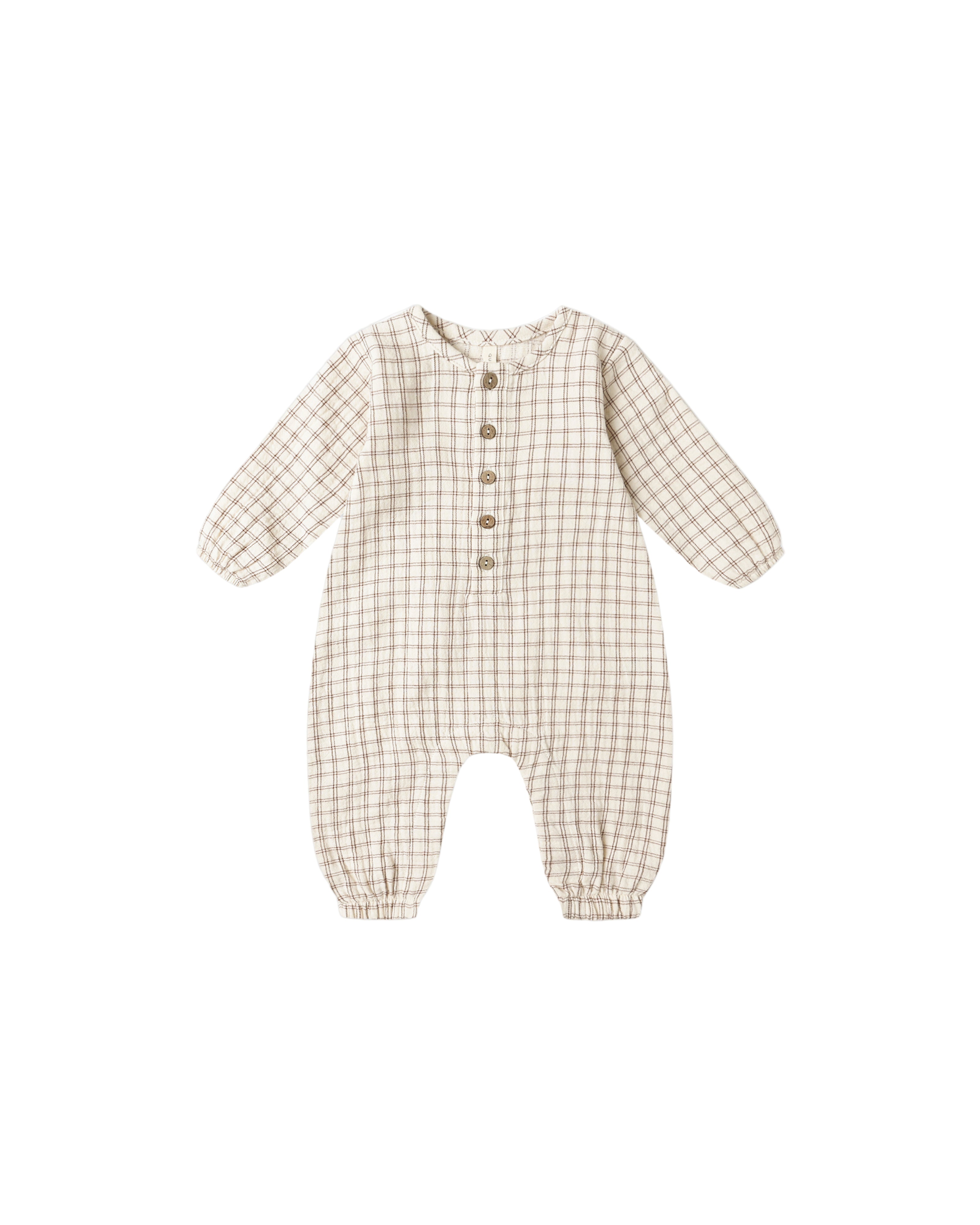 Woven Jumpsuit l Cedar Check