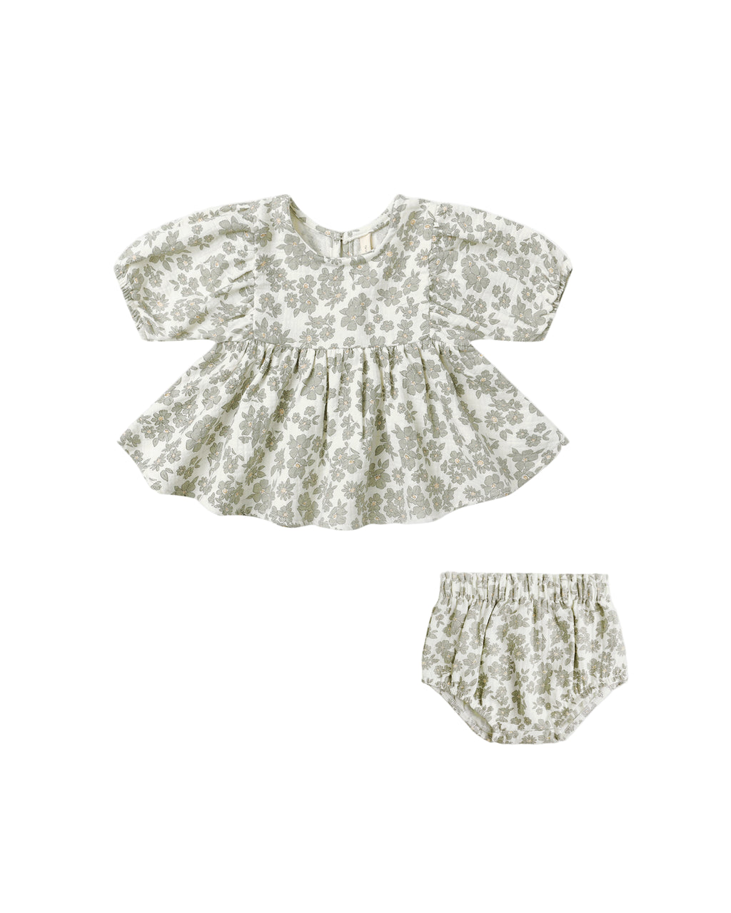 Francy Set l Green Floral