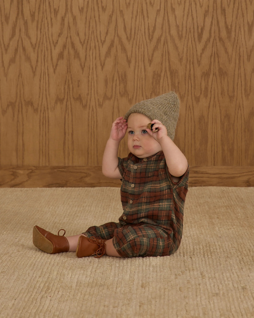 Hayes Jumpsuit l Holiday Plaid