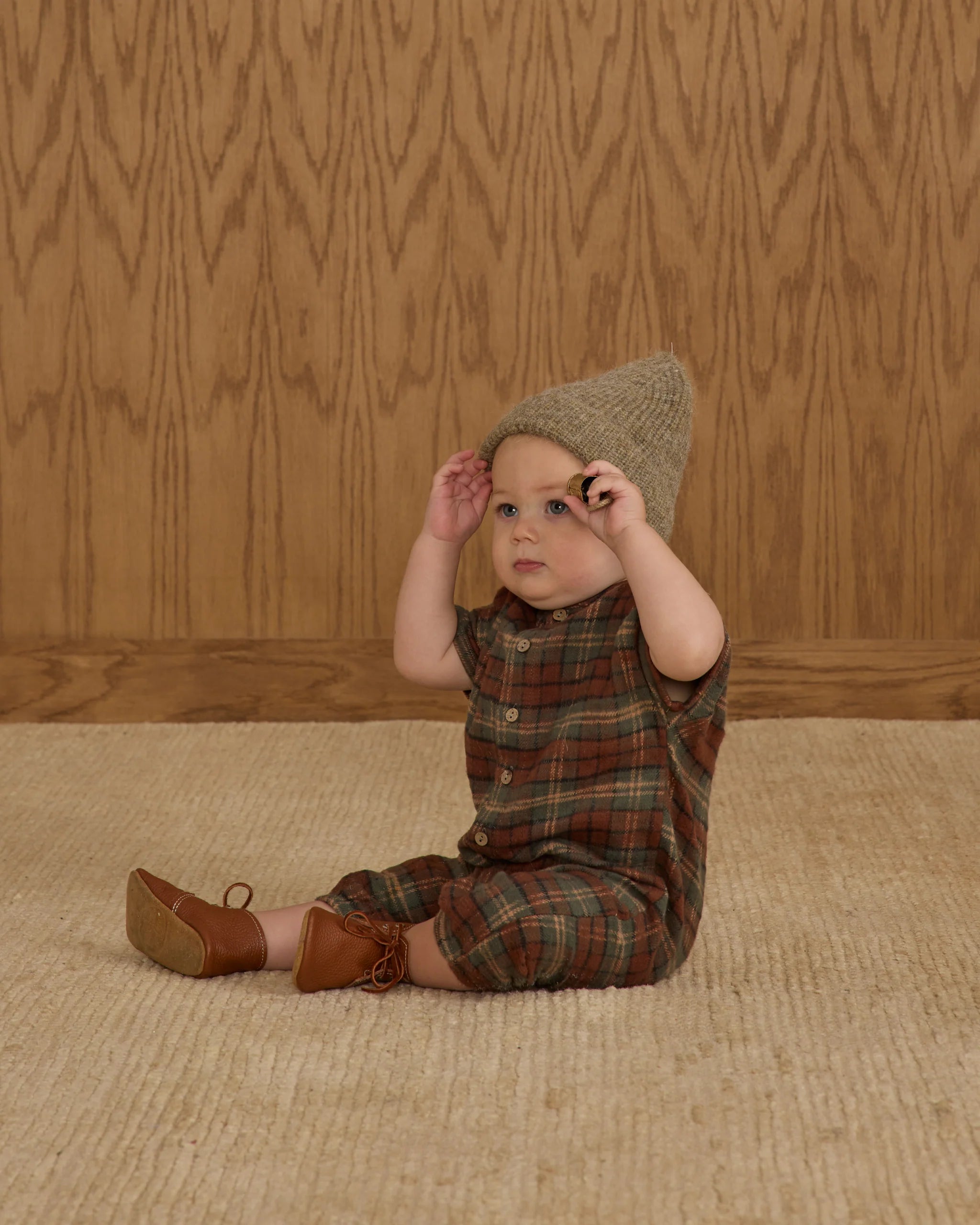 Hayes Jumpsuit l Holiday Plaid