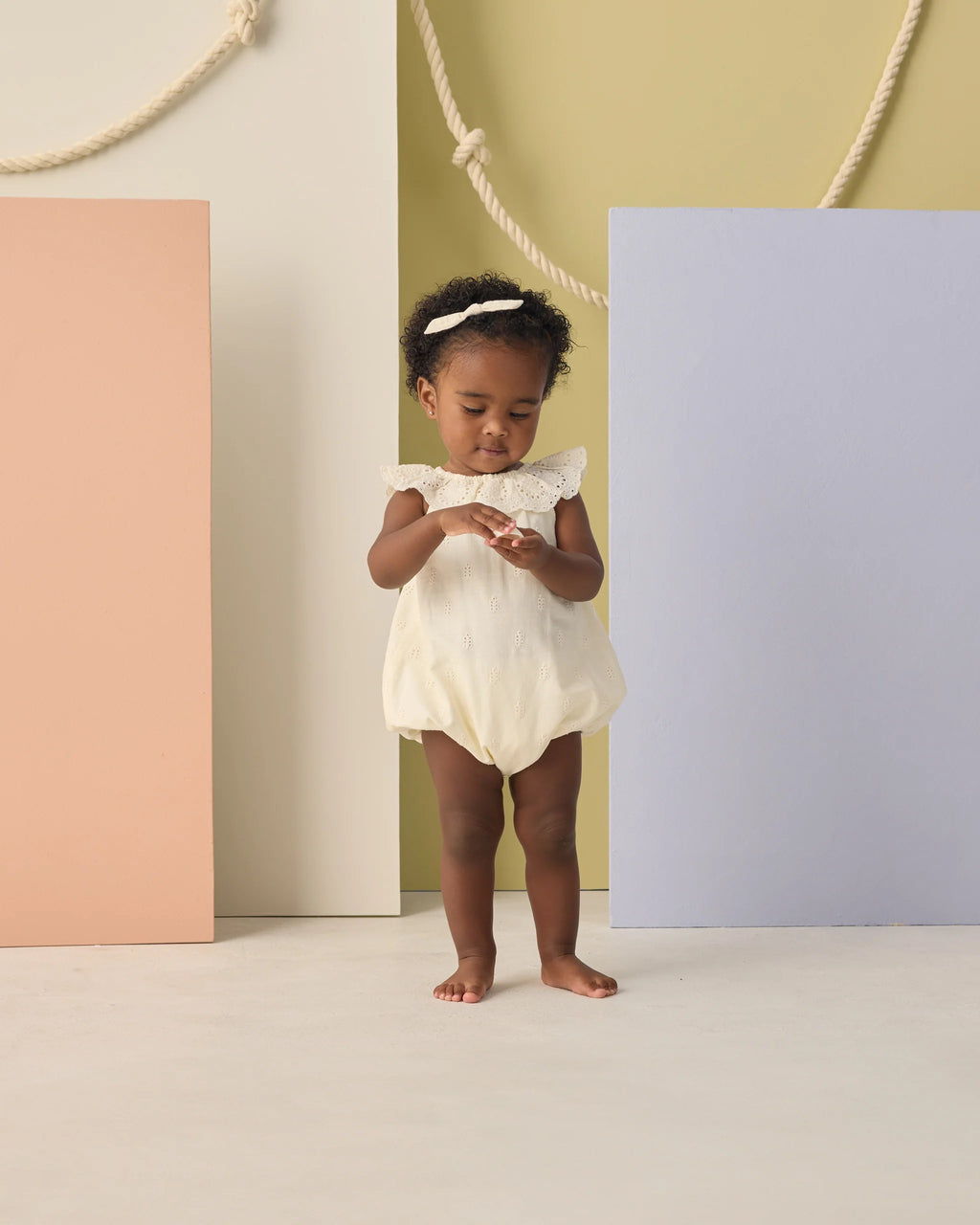 Myla Romper | Ivory