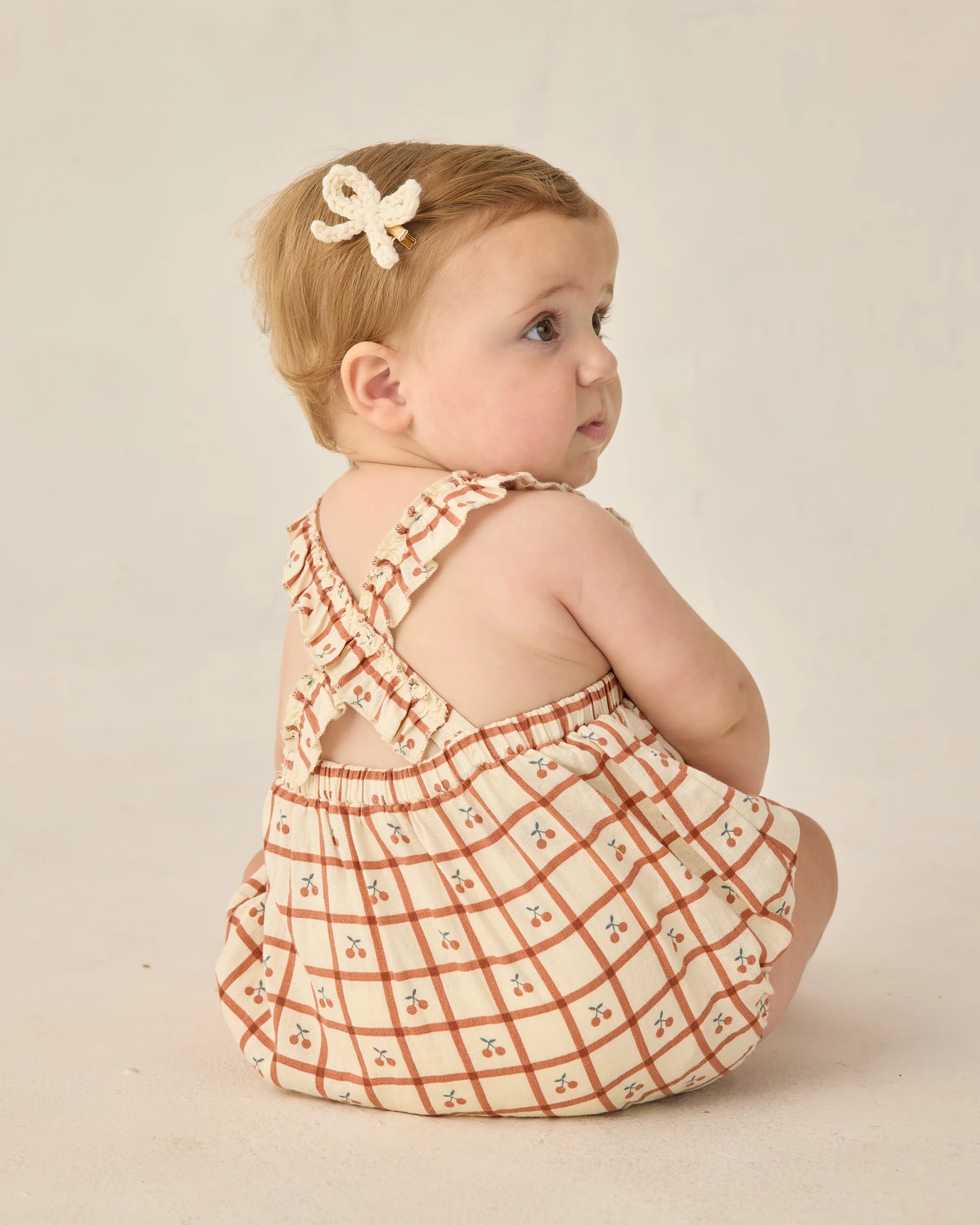 Chiara Romper | Cherry Check