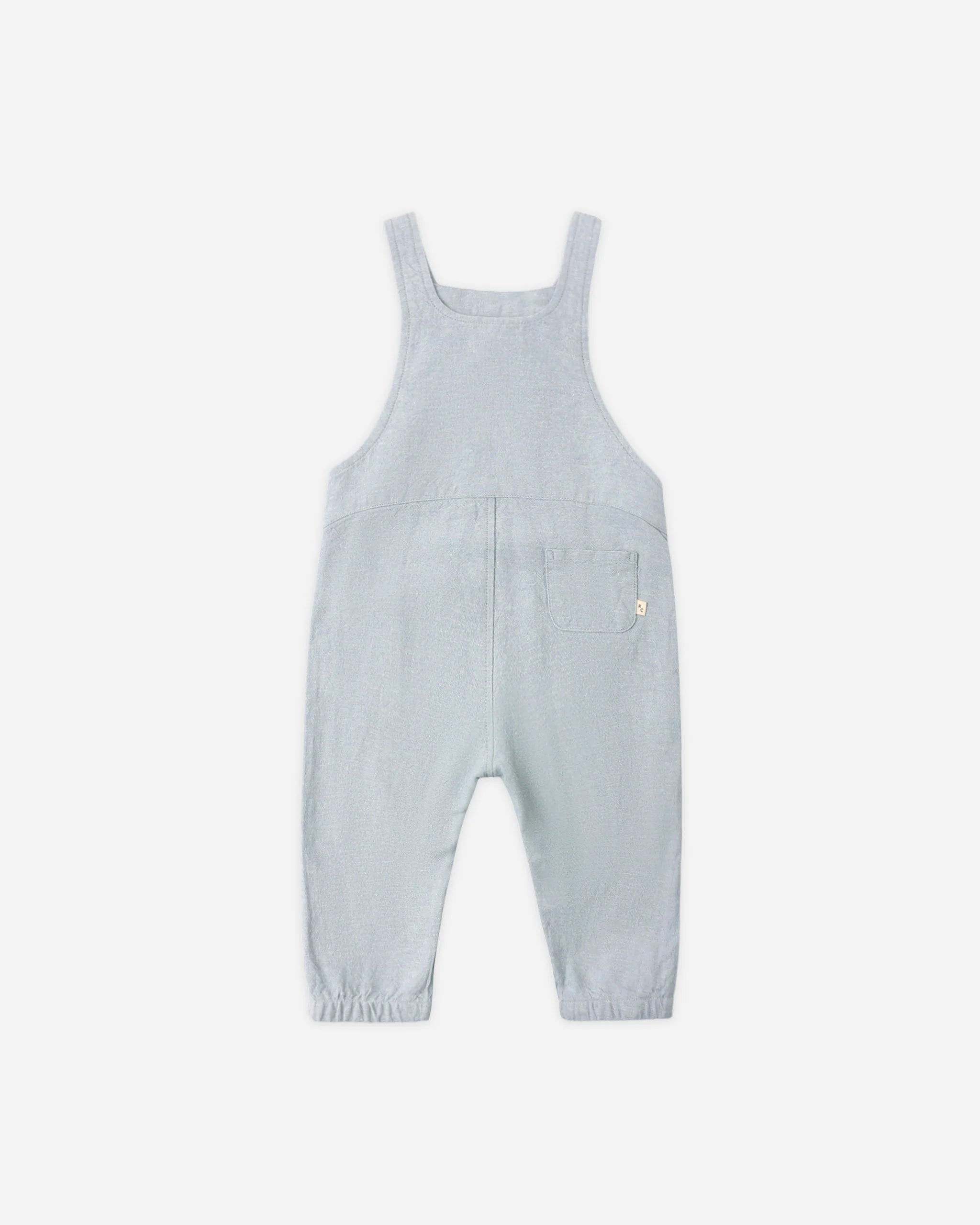 Baby Overall Heathered | Light Blue