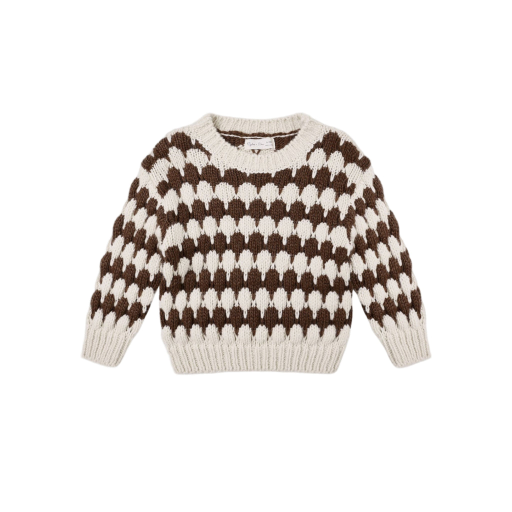 Shiloh Sweater l Brown Stripe
