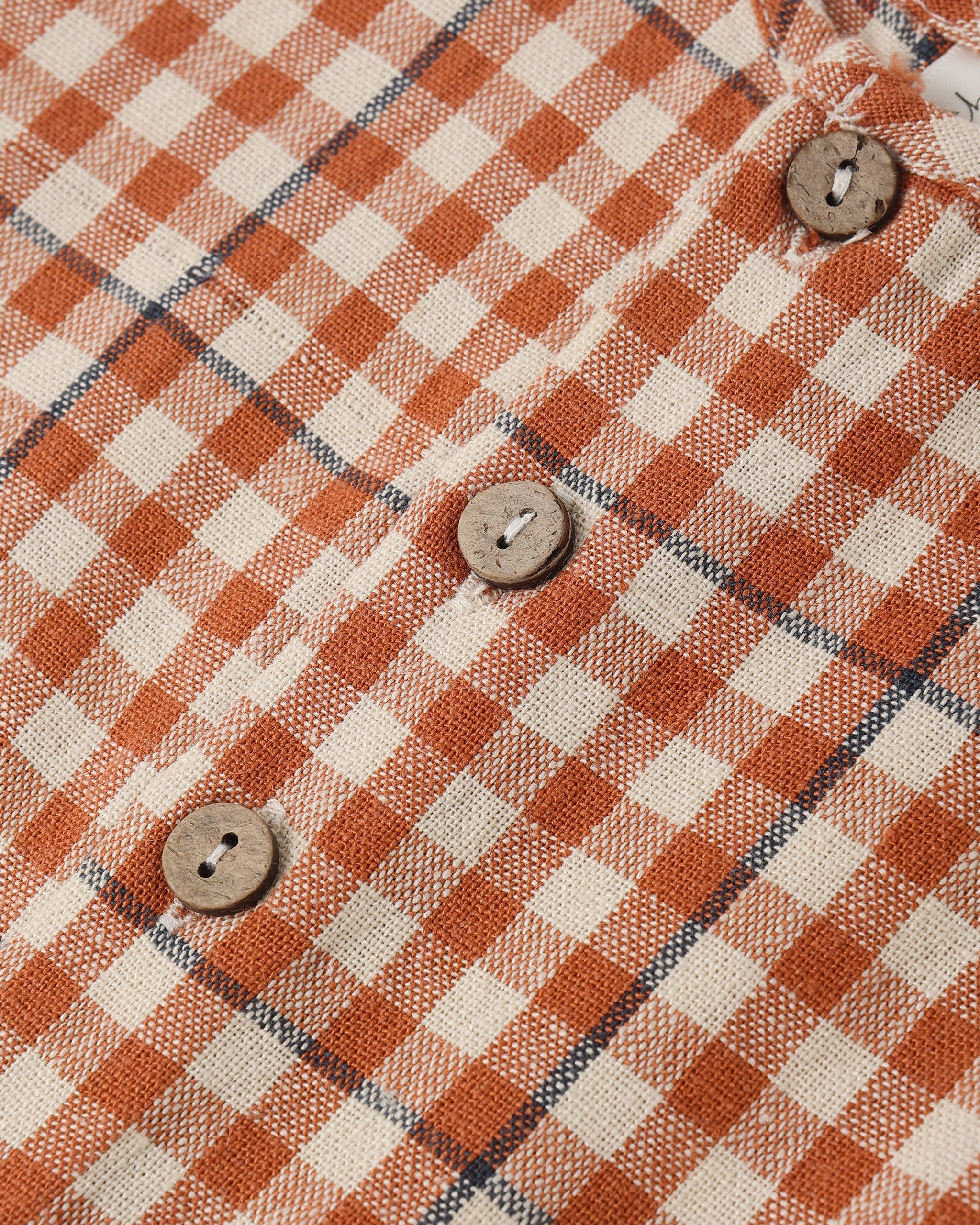 Maverick Romper | Poppy Gingham