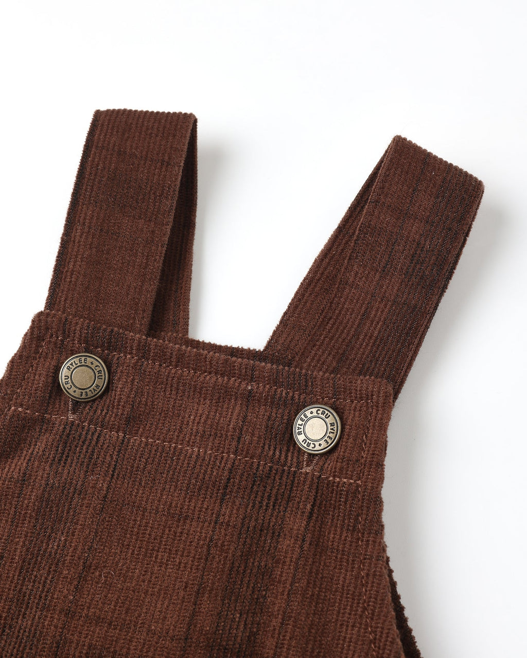 Cargo Baby Overall l Brown Plaid