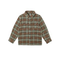 Pocketed Flannel Shirt l Holiday Plaid