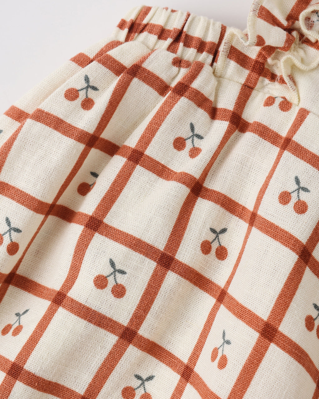 Chiara Romper | Cherry Check