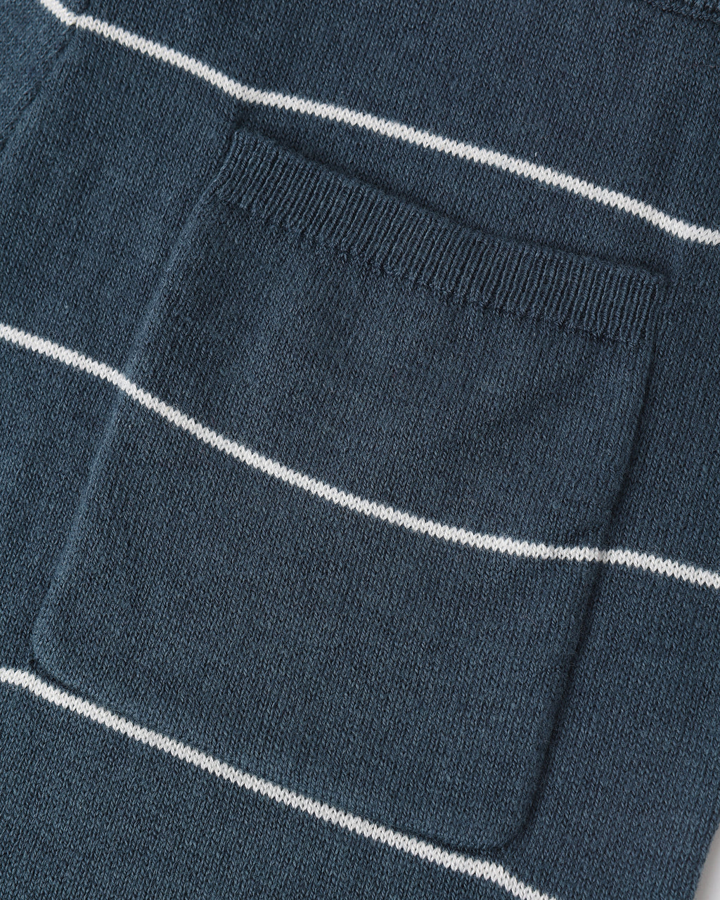 Chandler Knit Short | Navy Stripe