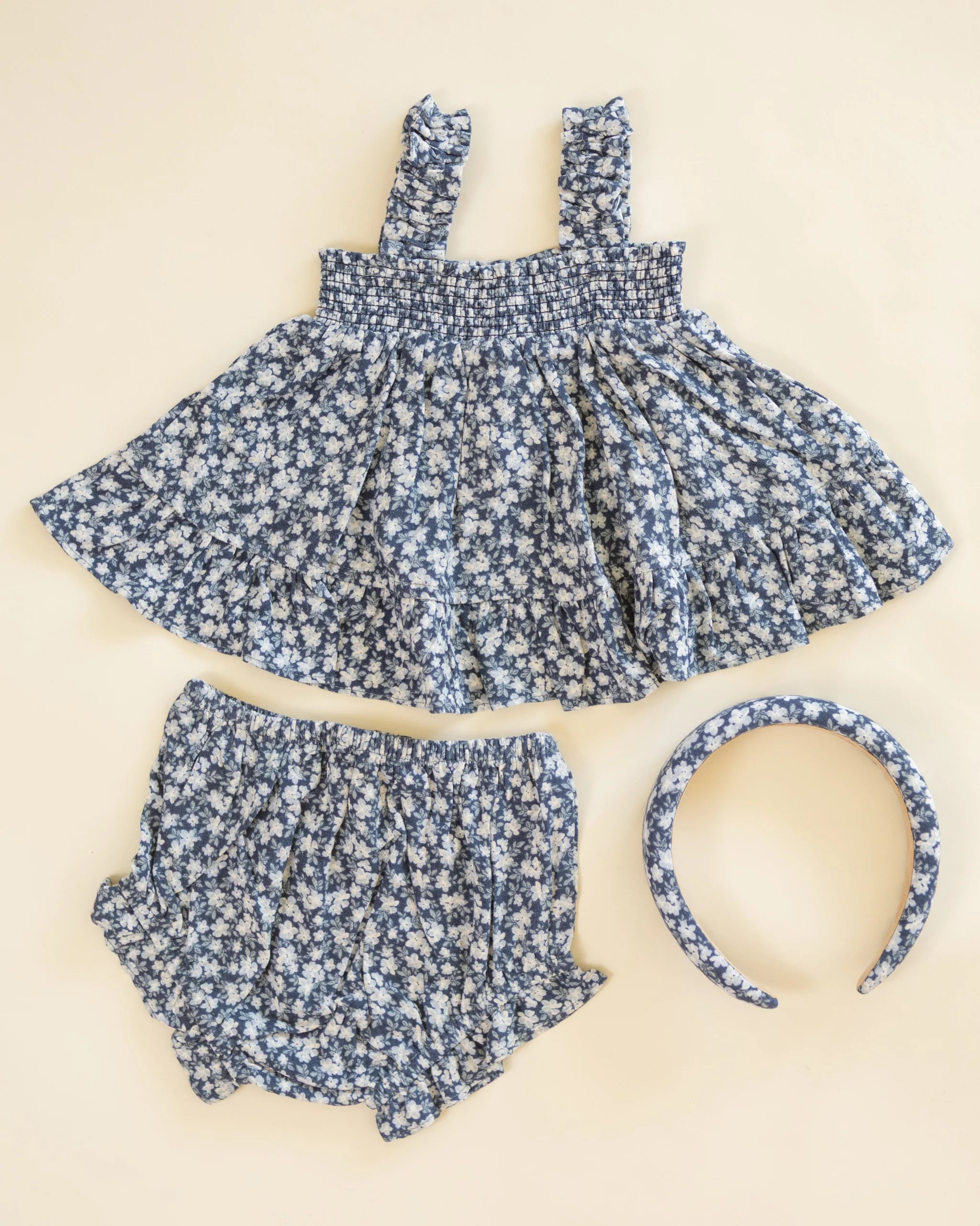 Lala Set | Navy Floral