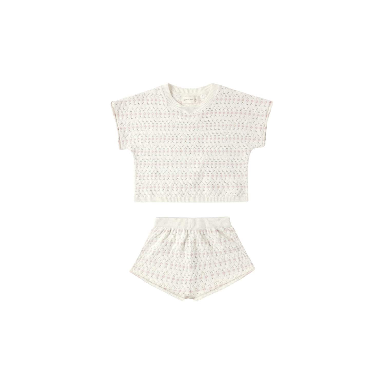 Relaxed Summer Knit Set | Ivory