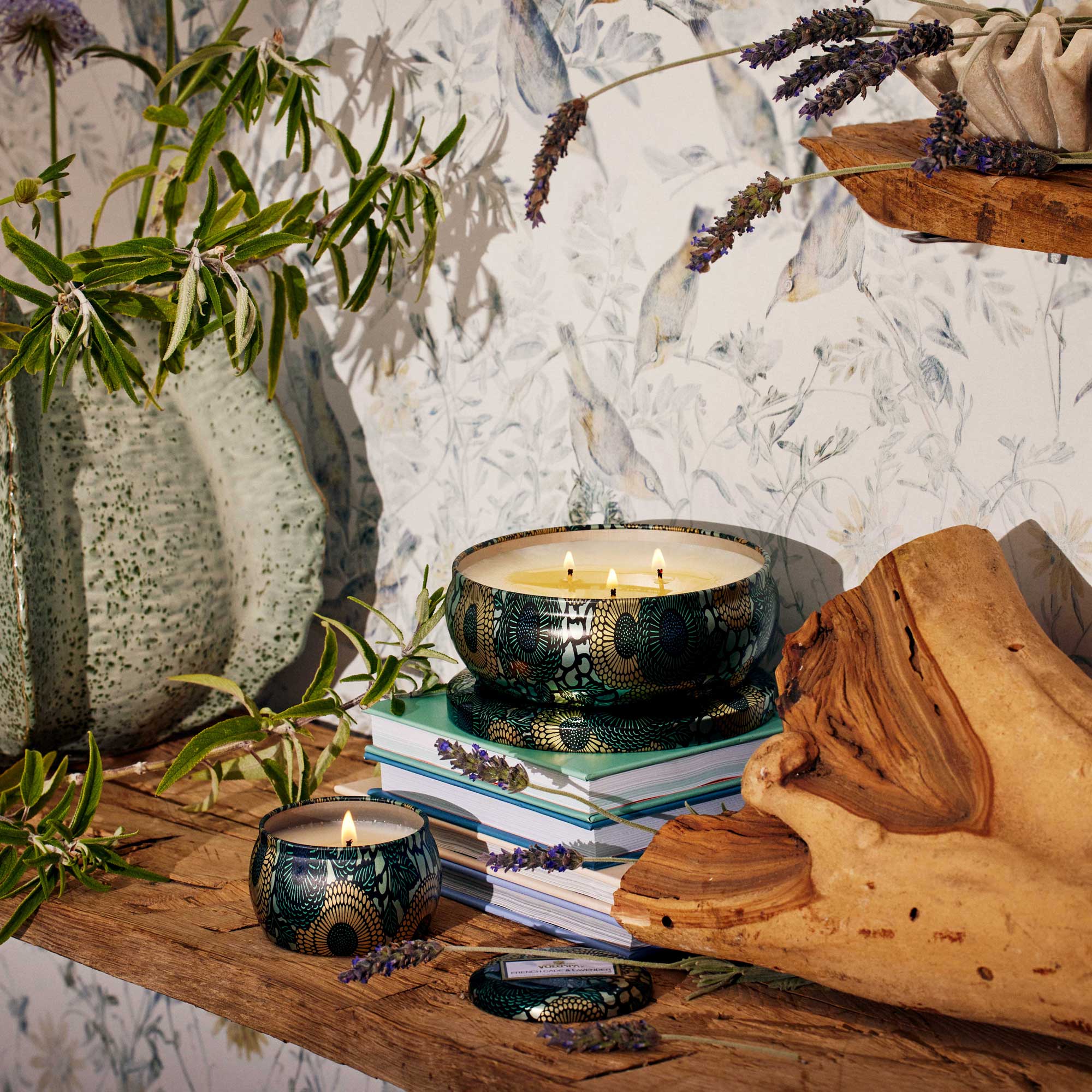 French Cade Lavender Mini Tin Candle | In Shoppe Pickup Only