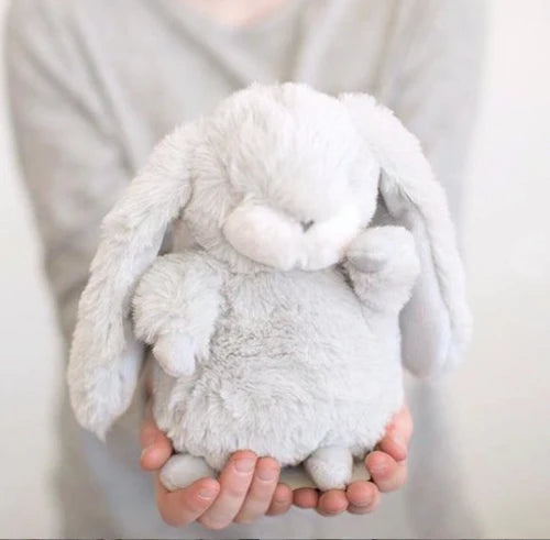 Tiny Nibble 8" Bunny Gray