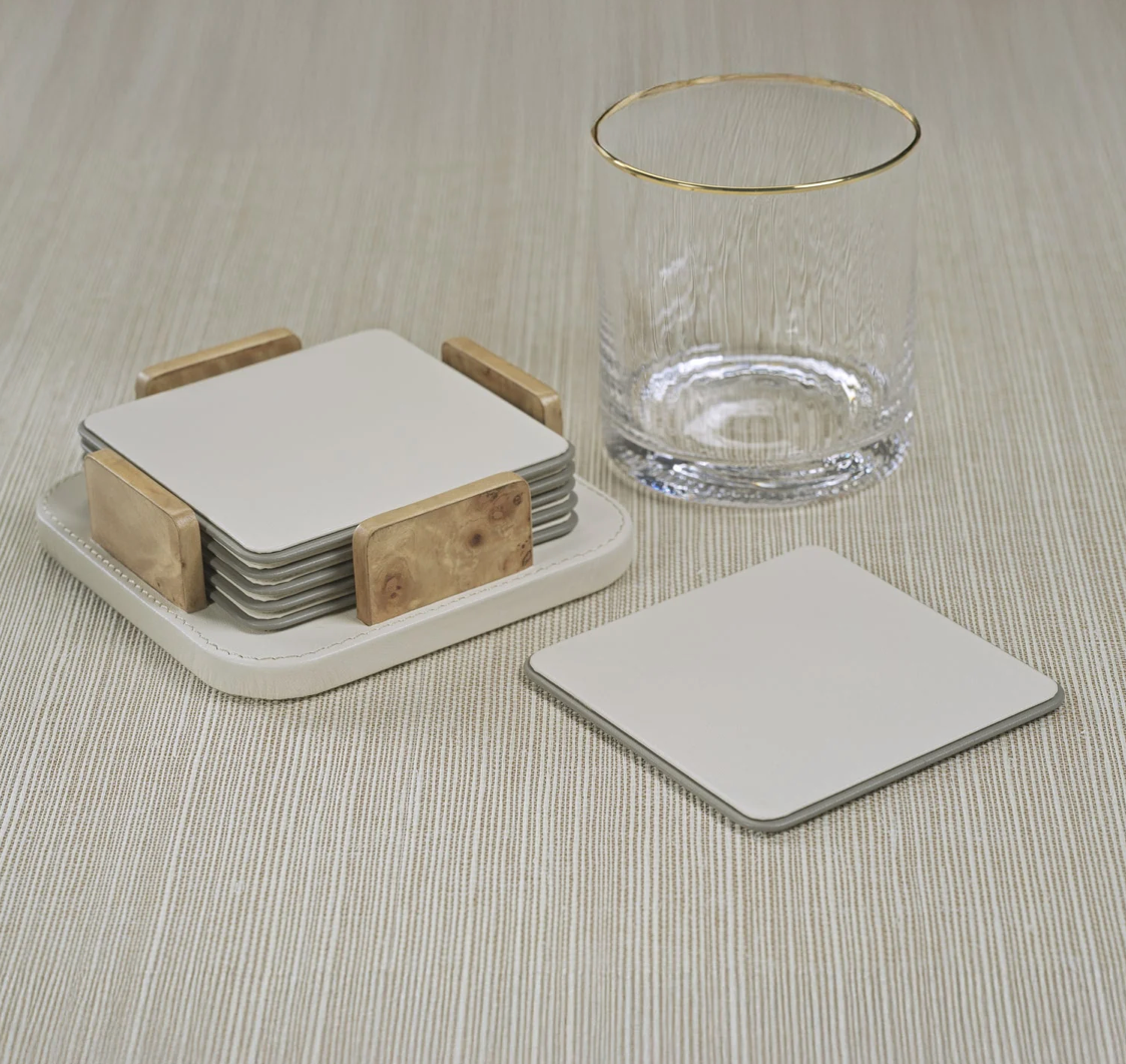 Sotto Leather Coasters
