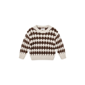 Shiloh Sweater | Brown Stripe