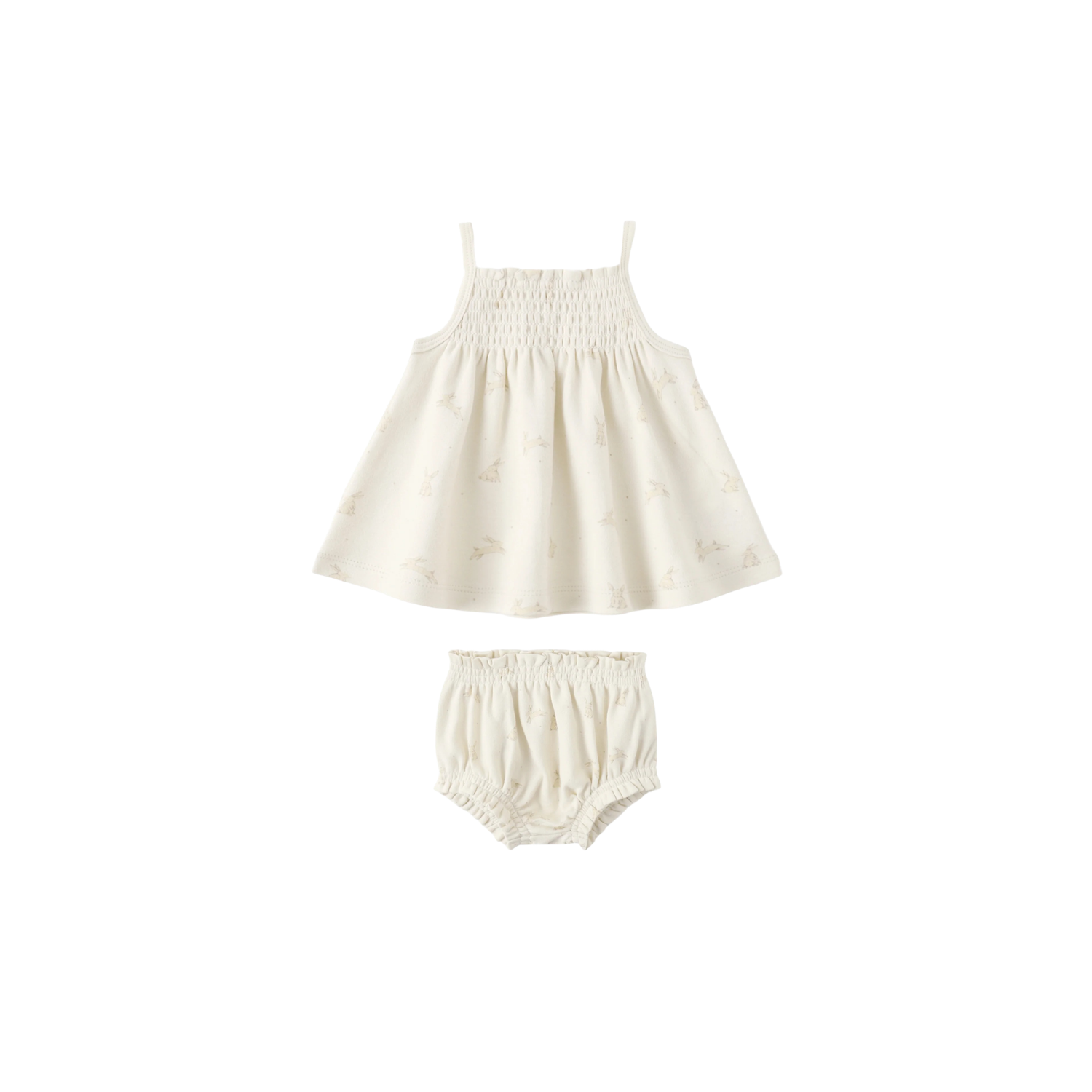 Smocked Tank & Bloomer Set | Bunnies